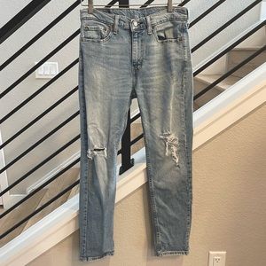 LEVI’S Vintage 510 Light-wash Denim Jeans